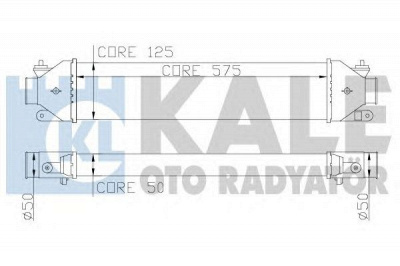 KALE OTO RADYATOR 346400 -  Интеркулер
